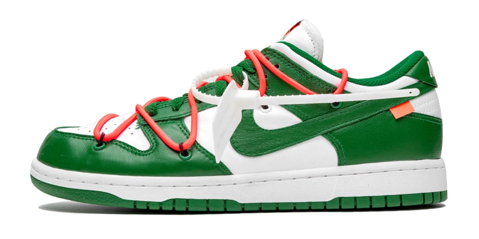 Off-White x Nike to Release Pine Green Dunk Low | Hypebae