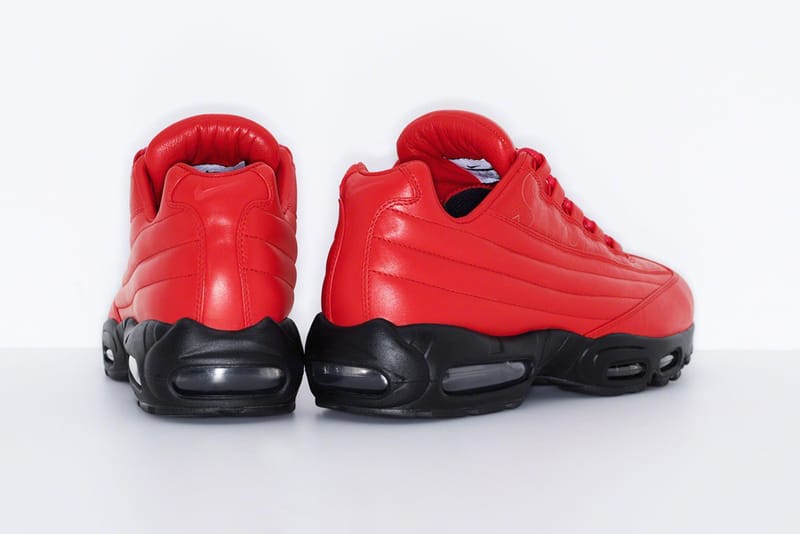 シューズ supreme nike air max 95 lux red 27.5 Nike Air Max 95 Lux Supreme Red Men's - CI0999-600 - US