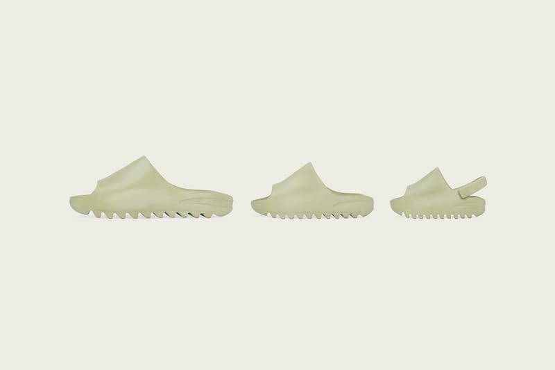 Bone white yeezy discount slides