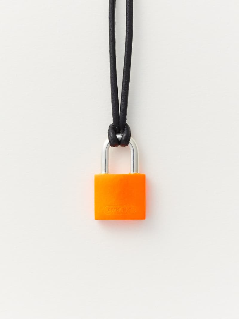 AMBUSH Introduces Small Padlock Necklaces | HYPEBAE