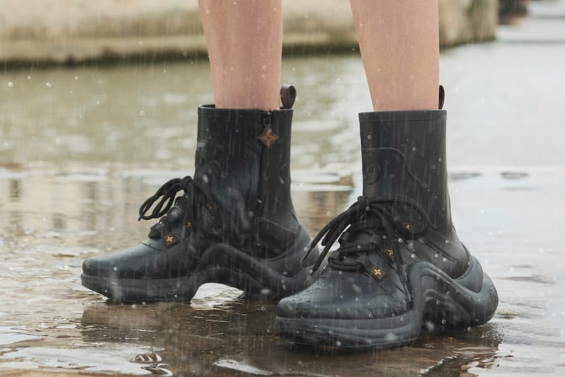 Sneaker store rain boots