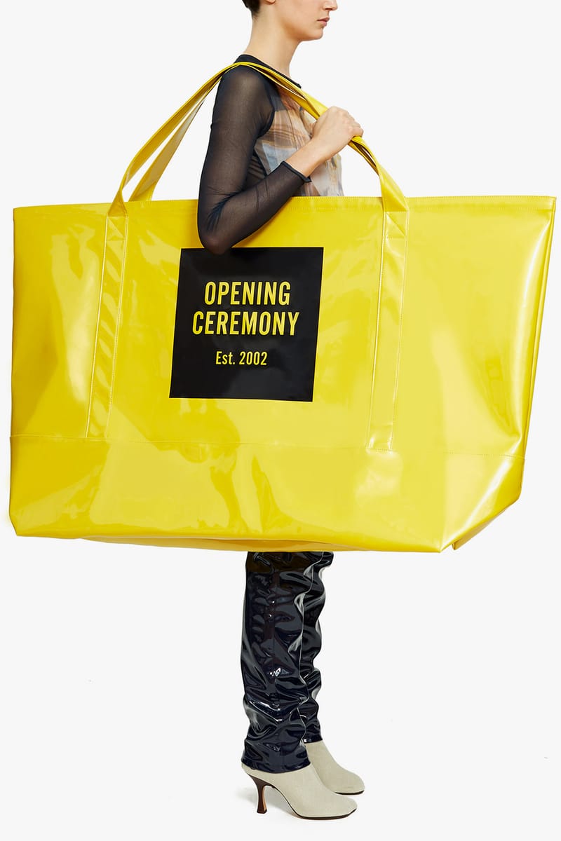 Opening Ceremony's Super Large Logo Tote Bag | Hypebae