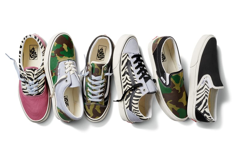 Vans discount era zebra