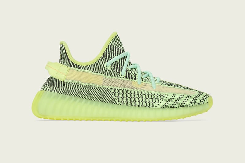 Yeezy on sale neon shoes