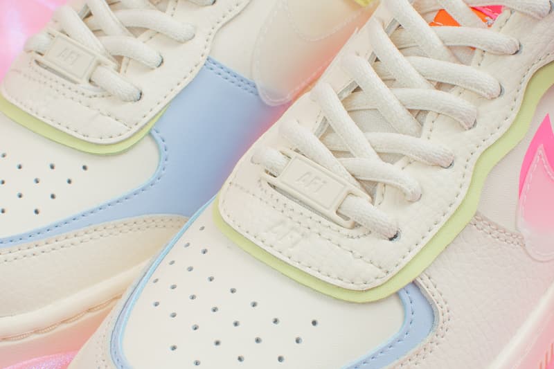 nike air force 1 shadow translucent swoosh