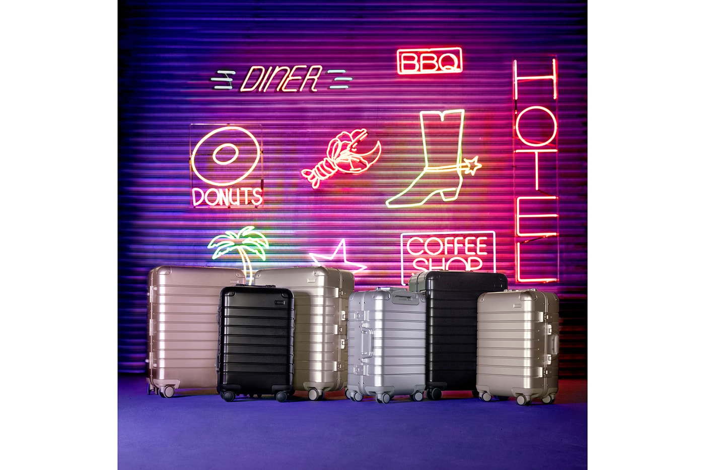 Away Launches "Aluminum Edition" Suitcase Collection Yow Yow!