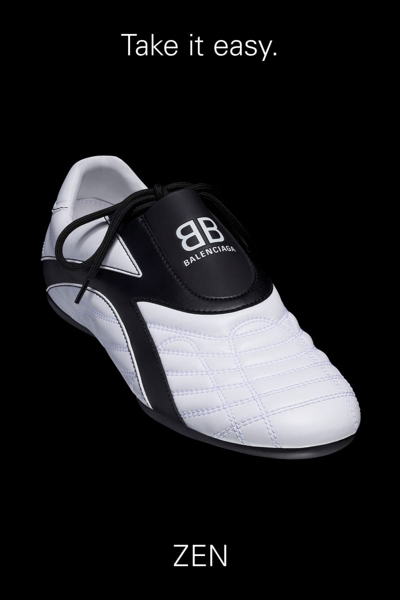 【BALENCIAGA】★Zen Sneakers Black White★大人気★ Balenciaga Zen Sneaker - Men's - Free Shipping | DSW