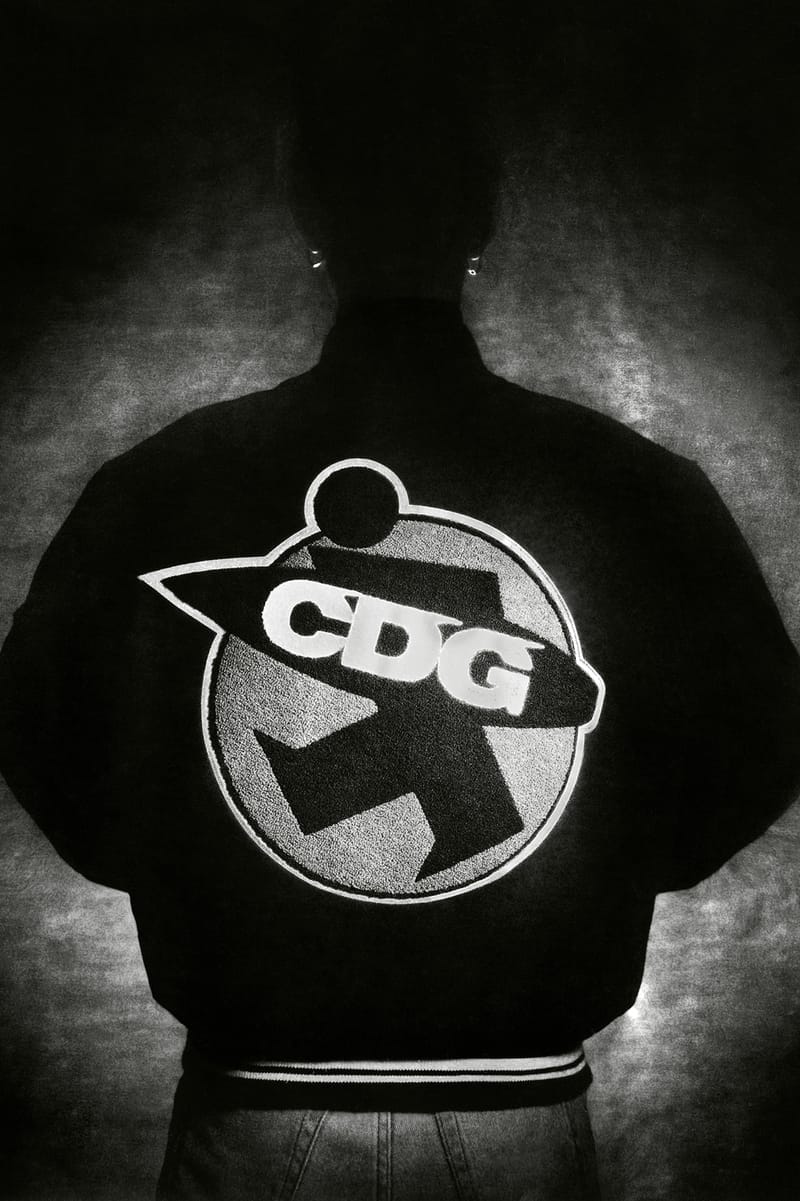 COMME des GARÇONS Stussy Release Varsity Jacket | Hypebae