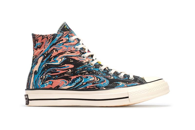 Marble converse best sale high top