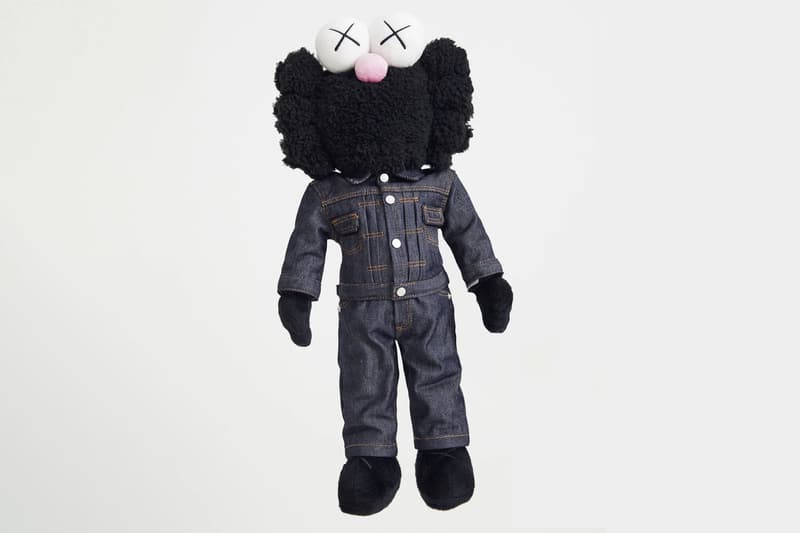 dior x kaws doll