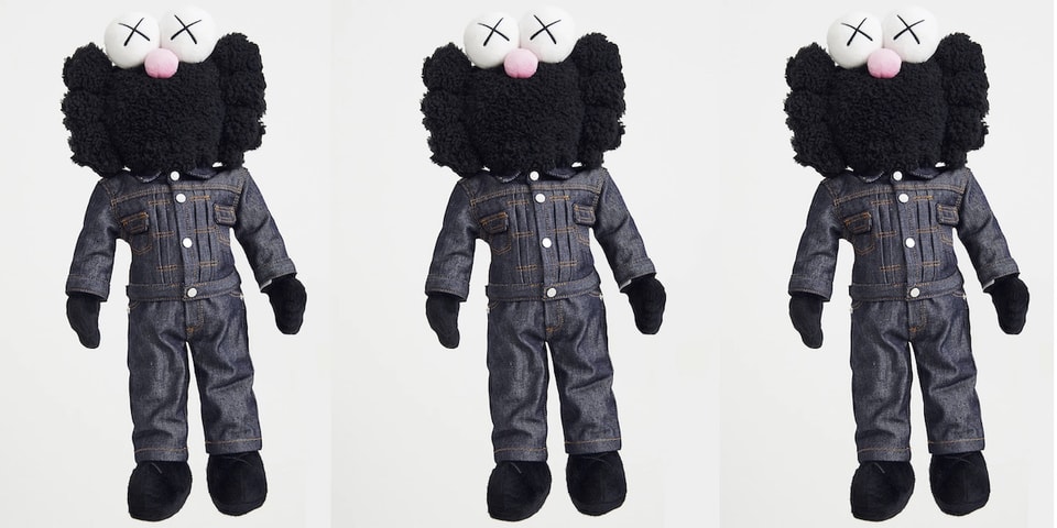 dior x kaws doll