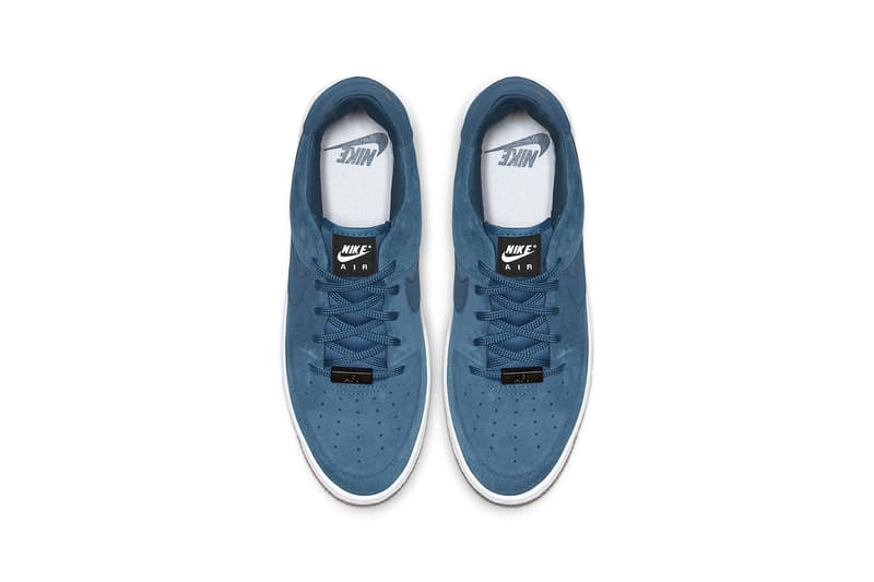 nike air force 1 sage low blue force
