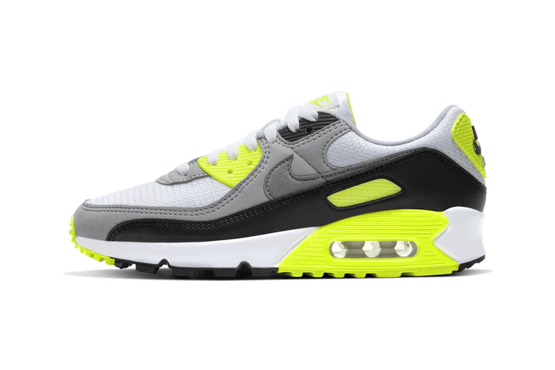 air max 90 neon yellow