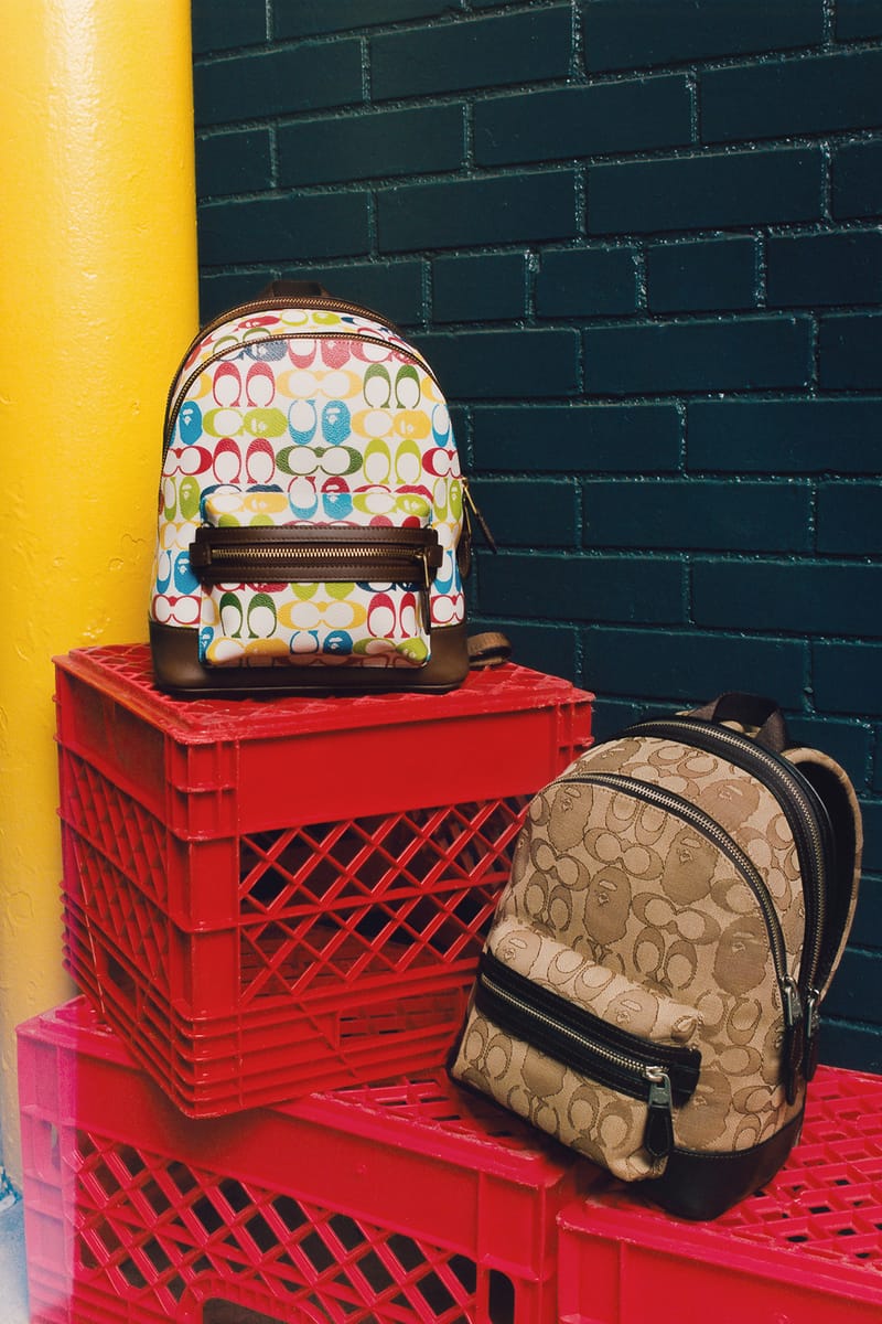 Bape x best sale coach backpack