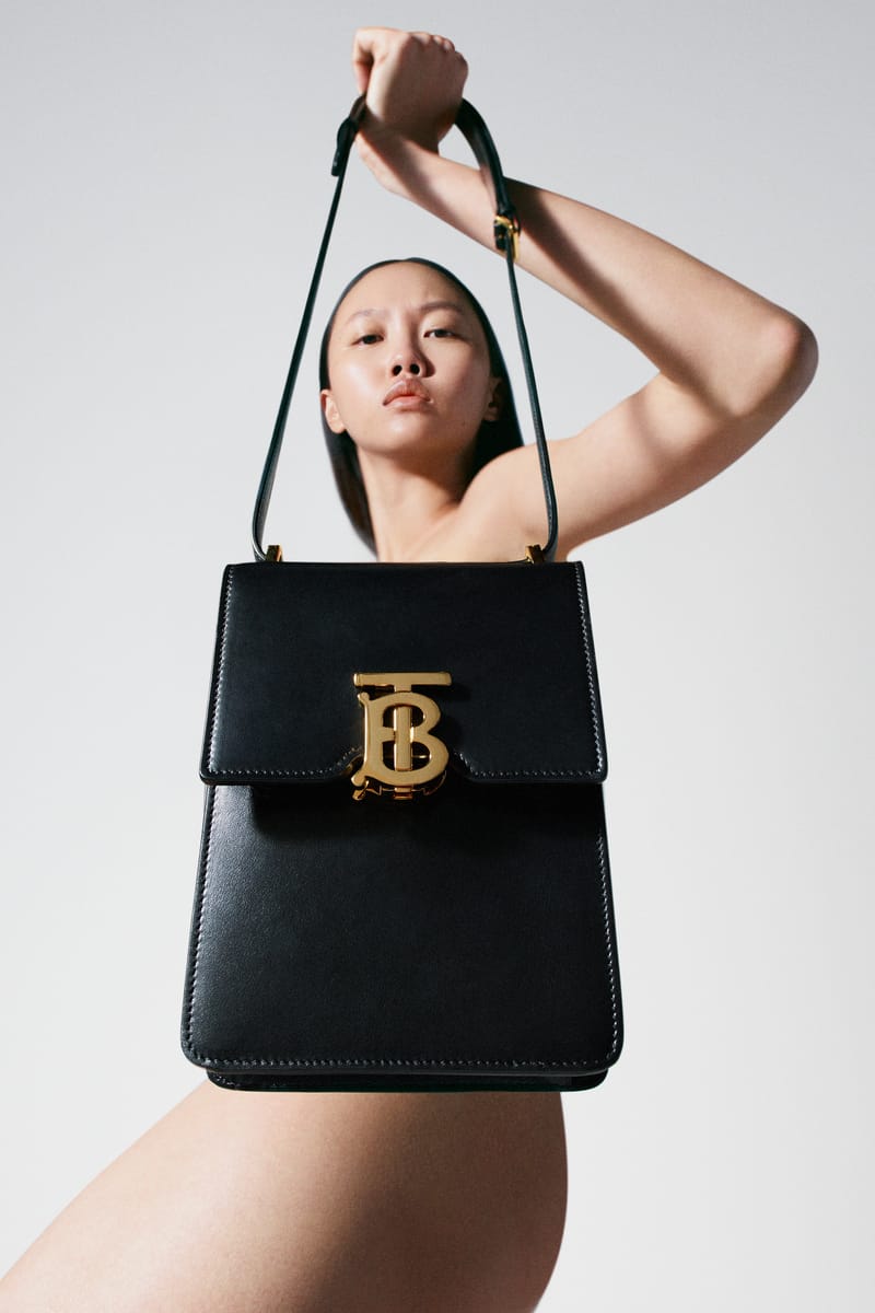 Burberry store logo bag