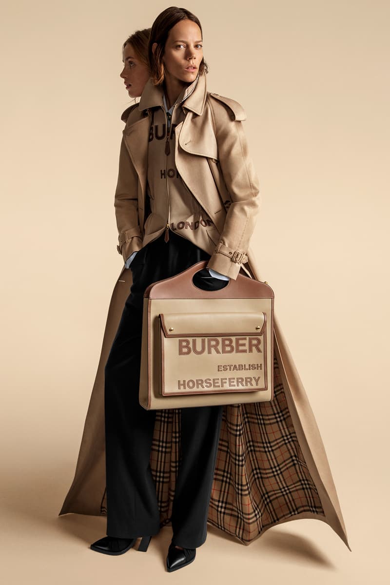 Bella Hadid Stars In Burberry's SS20 Campaign | HYPEBAE