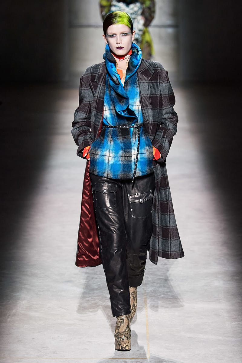 Dries van noten deals plaid coat