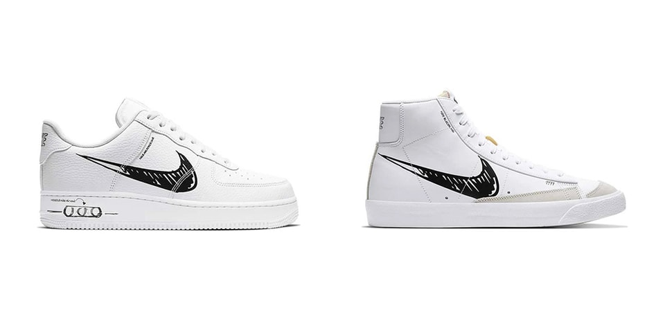 nike mid sketch