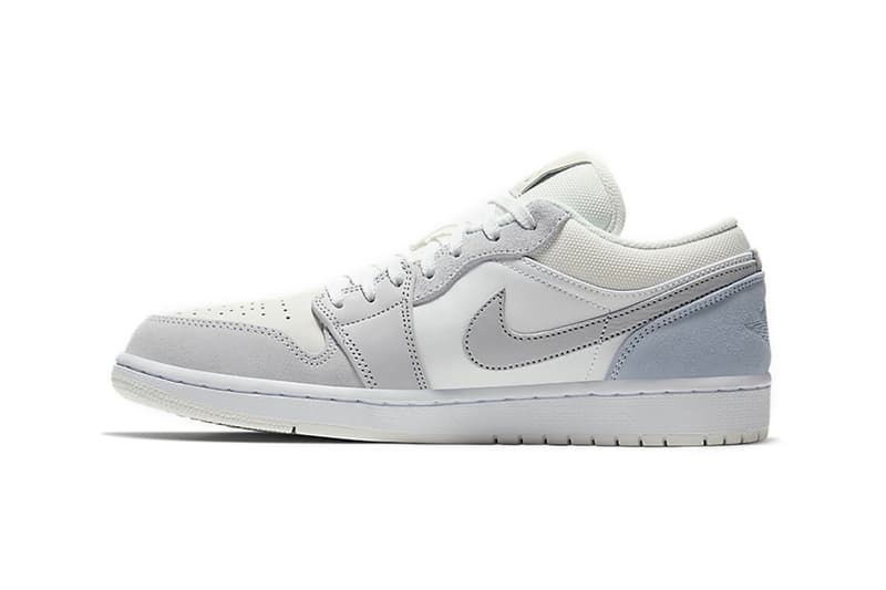 gray and white nike air