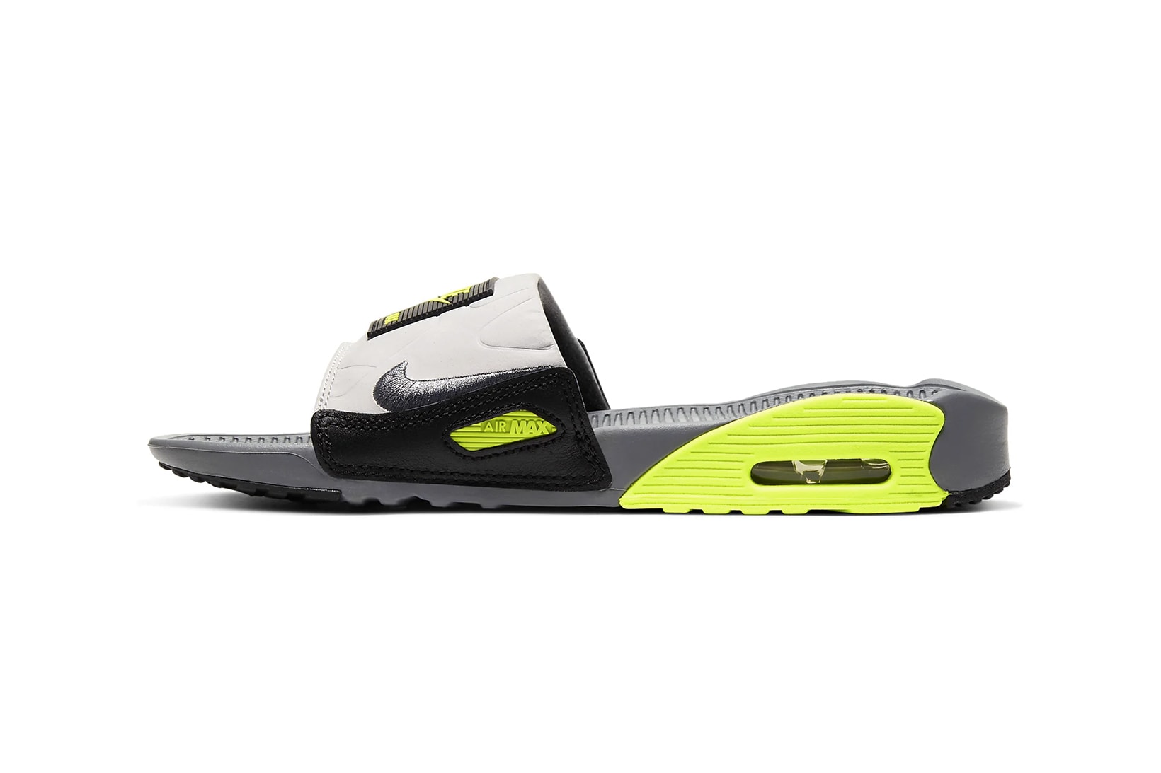 Nike Air Max 90 Women's Slide in Neon Green | Hypebae