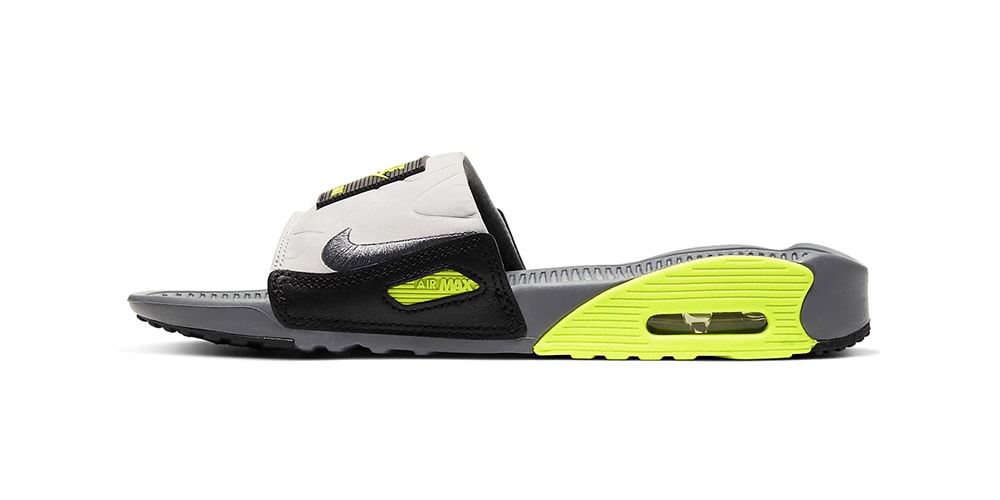 Nike Air Max 90 Women's Slide in Neon Green | Hypebae