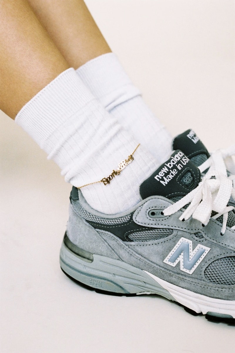 Shop Sporty & Rich's Gold Plated Anklet Hypebae
