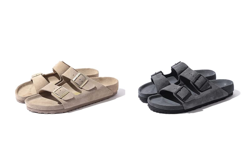 BEAMS x Birkenstock Taupe & Grey Arizona Sandal | Hypebae