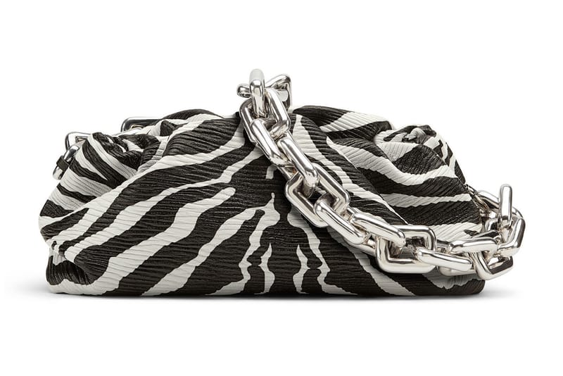 Bottega zebra pouch new arrivals