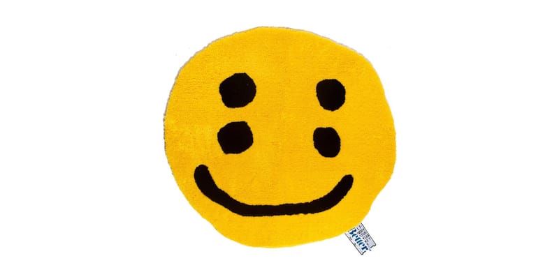 Cactus Plant Flea Market Smiley Face Rug | Hypebae