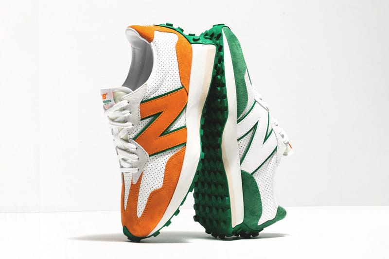 Green orange clearance new balance