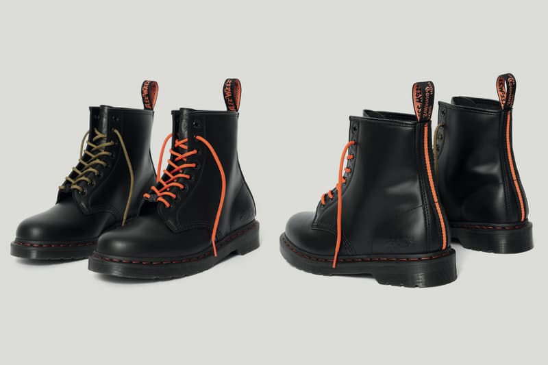 1460 beams x babylon smooth leather boots