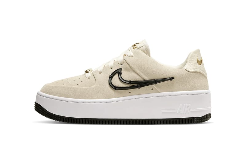 Nike Air Force 1 Sage Low in Cream White Gold Hypebae