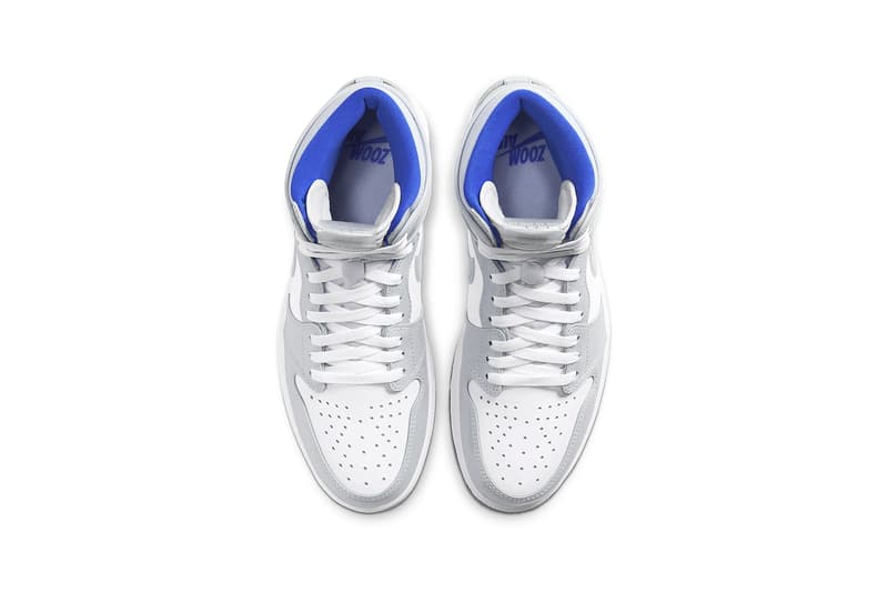 air jordan 1 zoom comfort grey blue