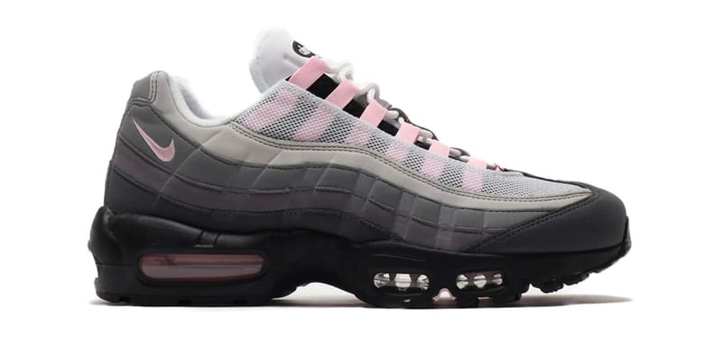 Air max 95 black grey cheap pink