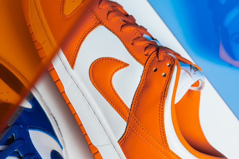 nike orange blaze dunk low
