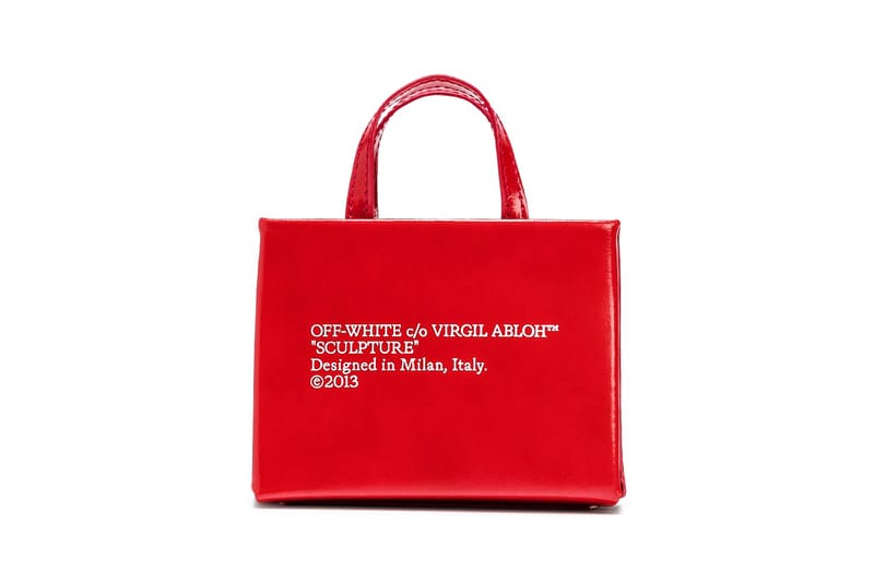 Off white mini box bag sale