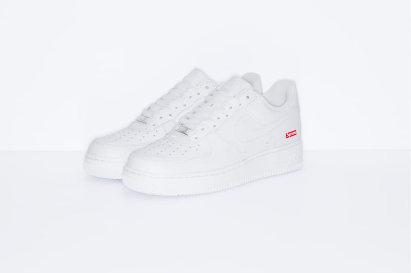 Supreme white shoes clearance price