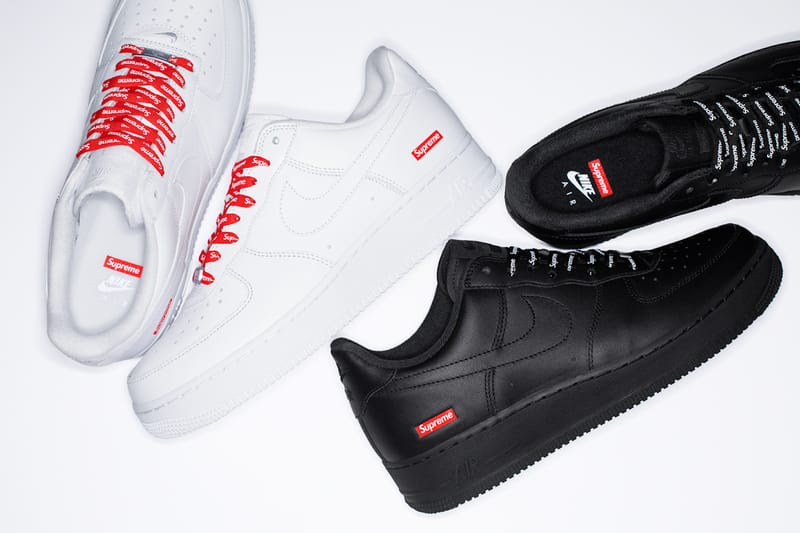 Supreme best sale af1 white