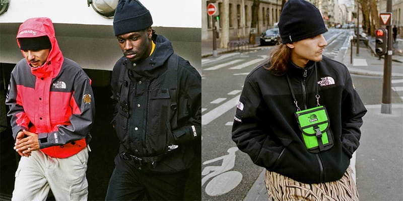 Supreme the north face rtg fleece hot sale jacket black