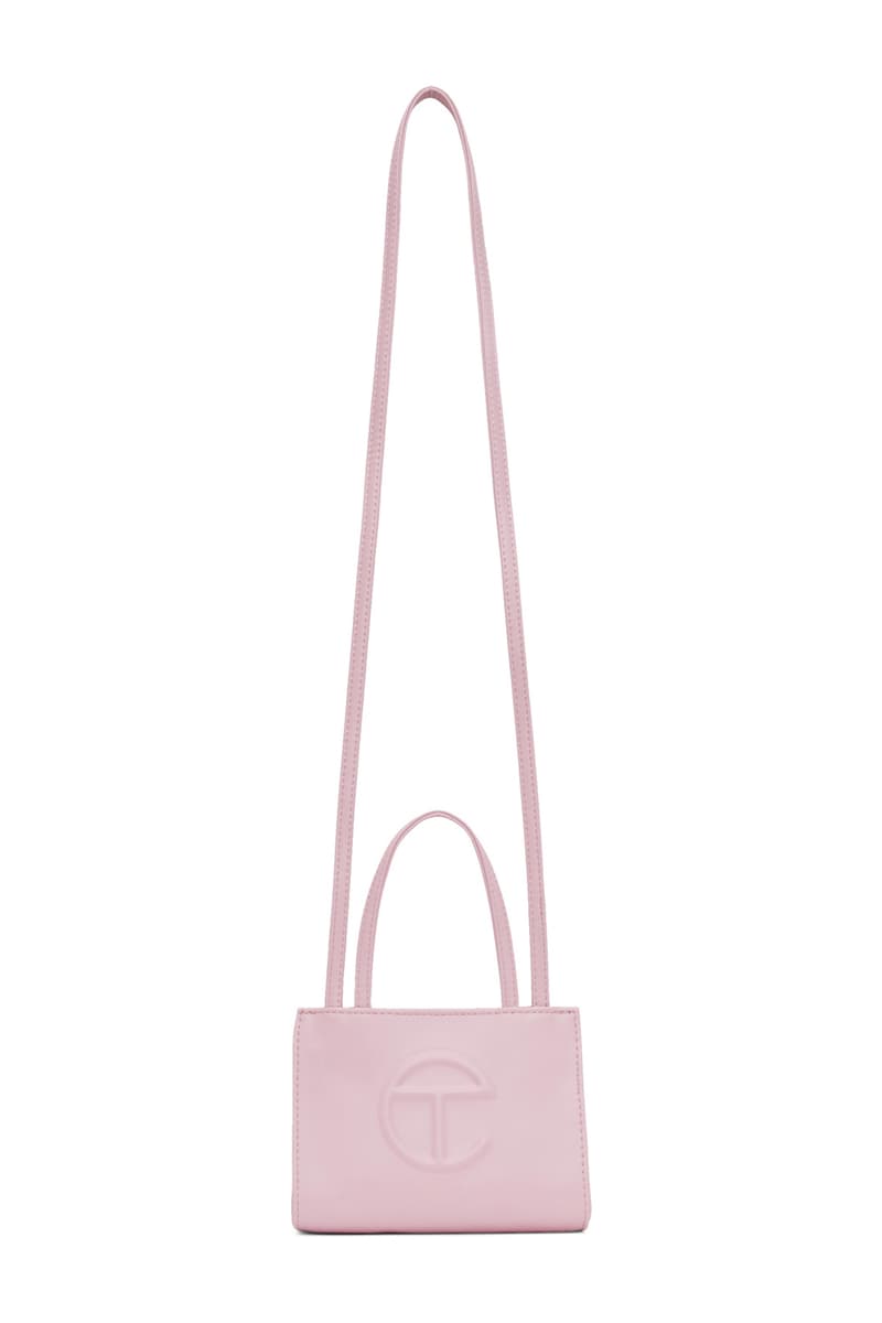 Shop Telfar's Logo Bag in Pastel Pink and Blue | HYPEBAE