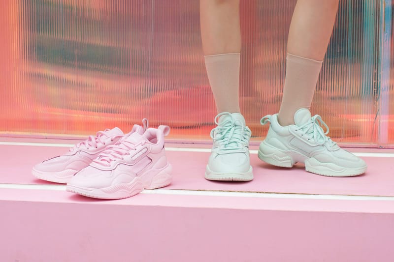 adidas Originals Supercourt RX Pastel Blue Pink Hypebae