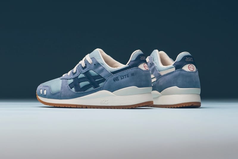 ASICS GEL Lyte III in Muted Blue Release Hypebae