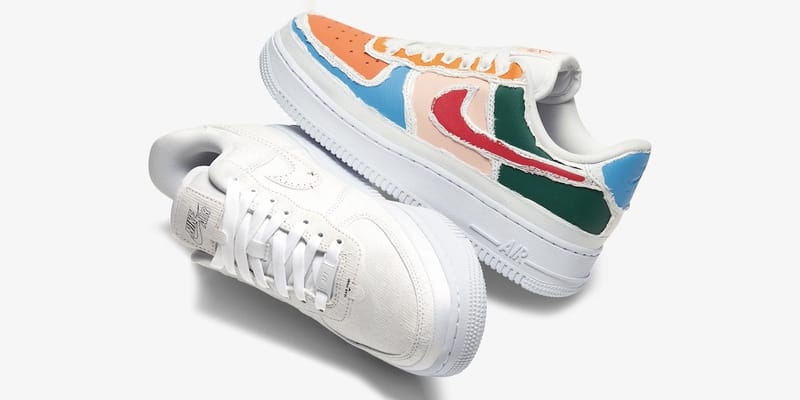 Logo nike scratch best sale pour air force one