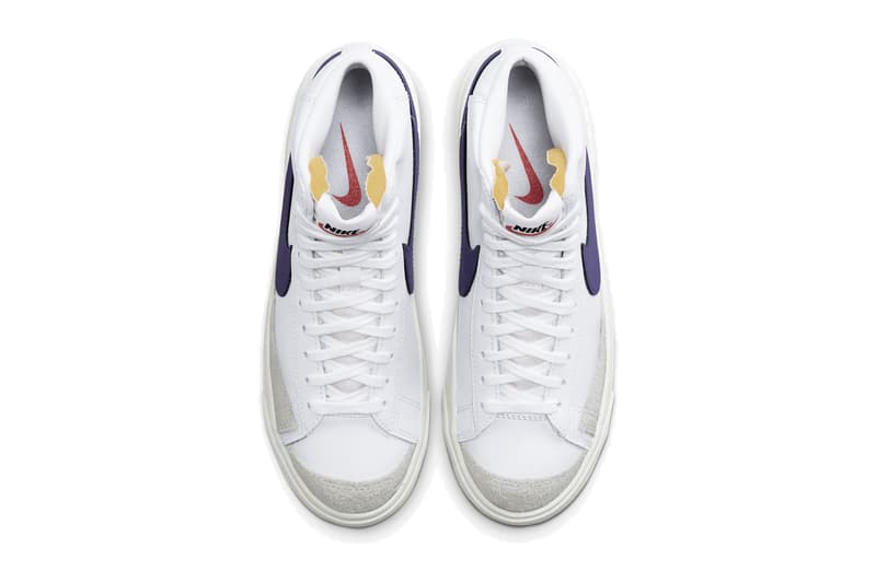 nike blazer purple