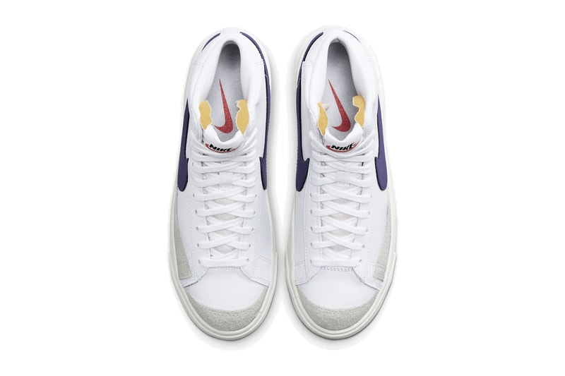 blazer mid voltage purple