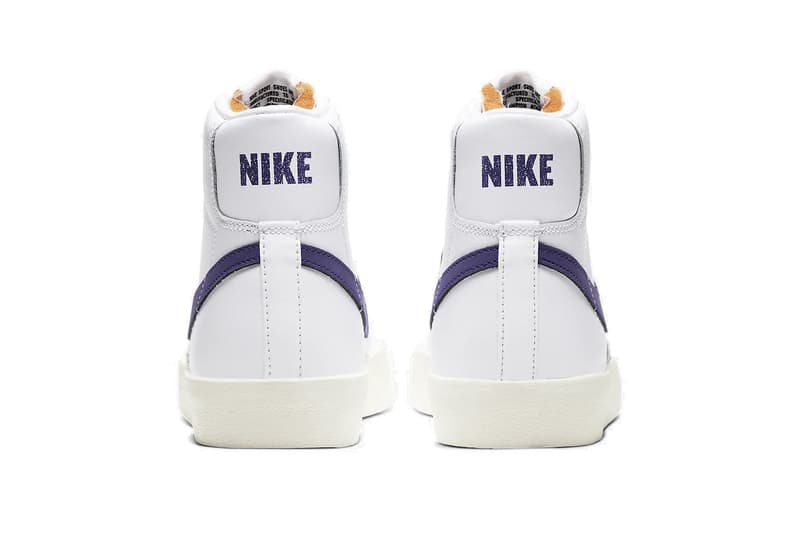 nike blazer purple swoosh