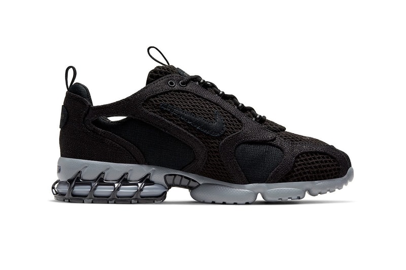 stussy nike air zoom spiridon cage 2 black