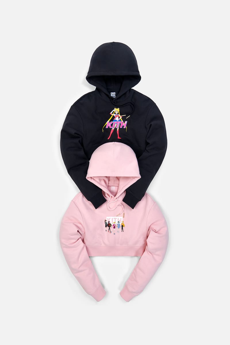 Pink deals kith hoodie