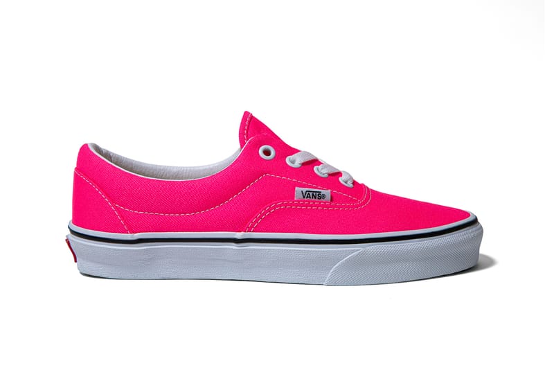 Vans pink cheap green yellow