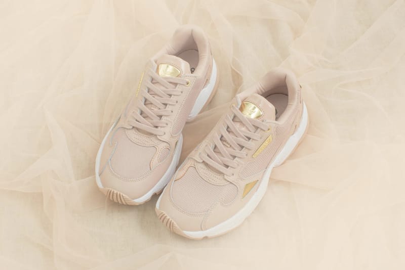 adidas Originals Falcon Sneaker Blush Pink Gold Hypebae